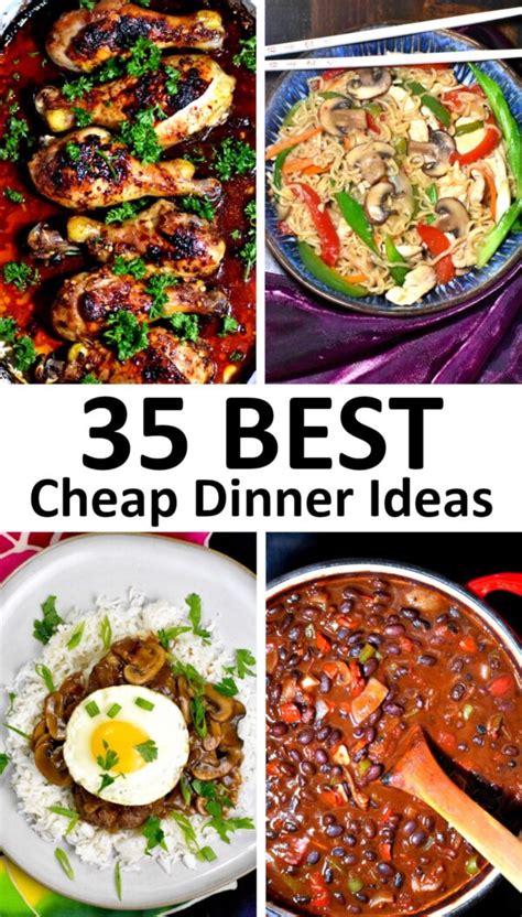 what are some cheap meal ideas